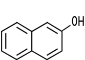 Strukturformel 2-Naphthol