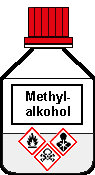 Mrthanolflasche