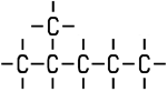 Strukturformel Isohexan