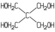 Strukturformel Pentaerythrit