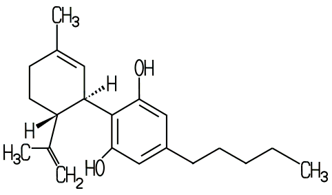 CBD-Molekl