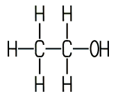 Ethanol-Molekül