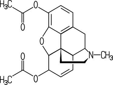 Heroin-Molekl