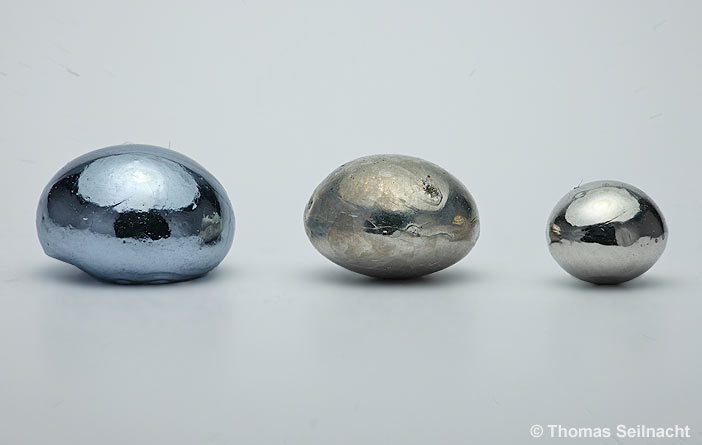 Perlen: Osmium, Palladium, Platin