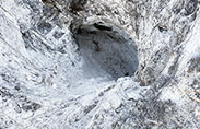 Dolomitmarmor am Passo Vanit