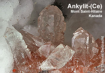 Ankylit-(Ce) vom Mont Saint-Hilaire