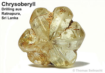Chrysoberyll aus Sri Lanka