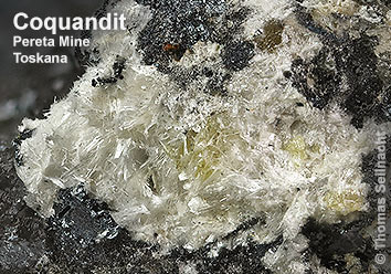Coquandit aus der Pereta Mine