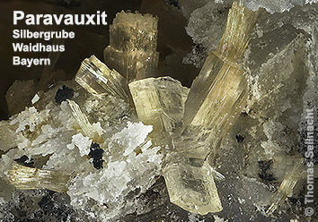 Paravauxit aus der Silbergrube bei Waidhaus