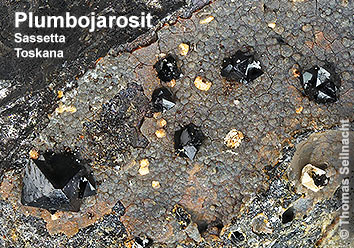 Plumbojarosit aus der Gold Hill Mine