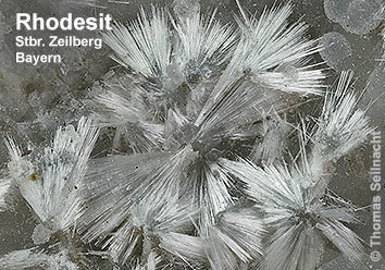 Rhodesit aus dem Steinbruch Zeilberg in Bayern