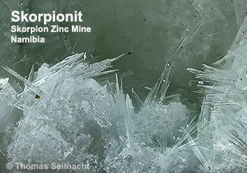 Skorpionit aus der Skorpion Zinc Mine