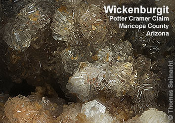 Wickenburgit aus dem Potter Cramer Claim in Arizona