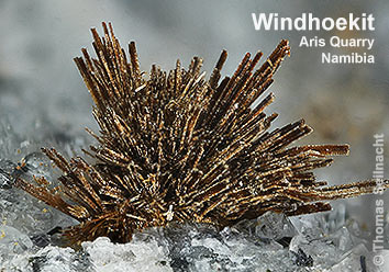 Windhoekit aus den Aris-Steinbrüchen in Namibia