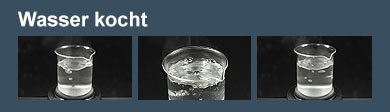 Wasser kocht